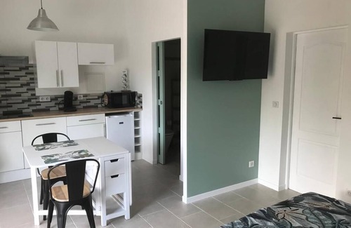 Saussines Apartamento | Studio de 28m2 Climatisé à 30 Minutes des Plages