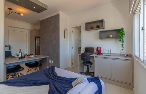Centro Apartamento | Studio delicinha Prox Atitus com Garagem