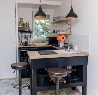 Yves Farge - Le Fleuve Apartamento | Studio design rénové/Berges du Rhone
