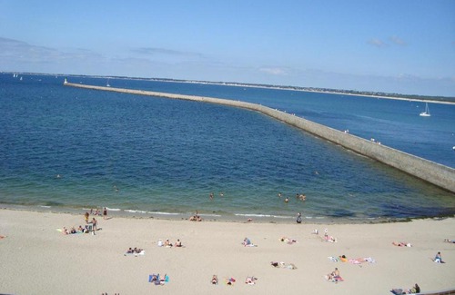 Le Croisic Apartamento | Studio duplex dans résidence de standing avec piscine, vue sur mer