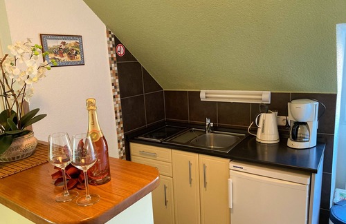 Cochem Apartamento | Estudio-Elbling-Vista al rio-Baño en la habitacion
