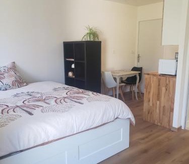 La Selle-en-Luitre Apartamento | studio entièrement équipé