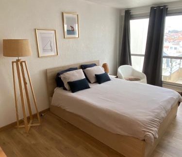 Biarritz Apartamento | Studio et piscine sur la grande plage