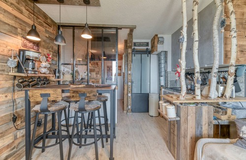 Eclose-Ouest Apartamento | Estudio 'Vue Exceptionnelle' con vistas a la montaña, balcón y Wi-Fi
