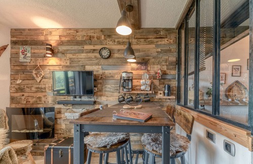 Eclose-Ouest Apartamento | Estudio 'Vue Exceptionnelle' con vistas a la montaña, balcón y Wi-Fi