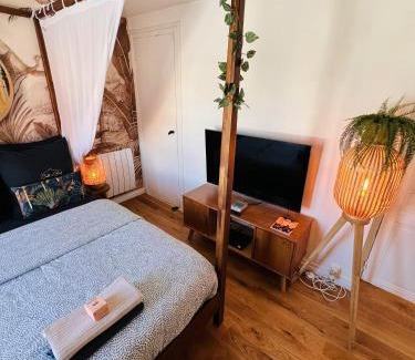 Enghien-les-Bains Apartamento | Studio Exotique Hyper-Centre Enghien 12min Paris