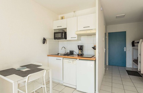 Ciboure Apartamento | Estudio frente al golf con terraza y aparcamiento