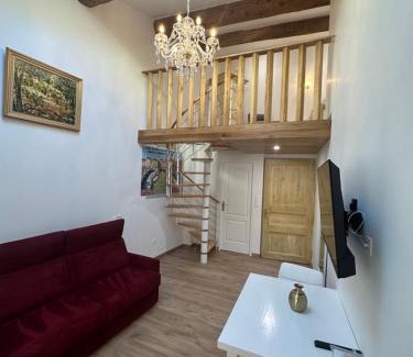 Centre Historique Apartamento | Studio familial a Mezzanine presbytère dans l'Église