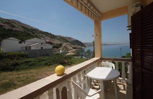 Metajna Apartamento | Apartamento-estudio en la playa Metajna, Pag (AS-6497-b)