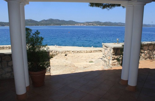 Island Dugi Otok Apartamento | Apartamento-estudio en la playa Lavdara, Dugi otok (AS-435-a)