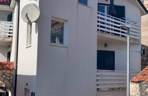Gradac Apartamento | Apartamento-estudio con balcón y vista al mar Gradac, Makarska (AS-15642-b)