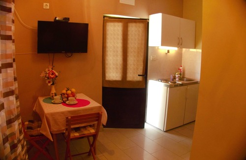 Saplunara Apartamento | Apartamento-estudio con terraza y vista al mar Bahía Saplunara, Mljet (AS-12849-a)