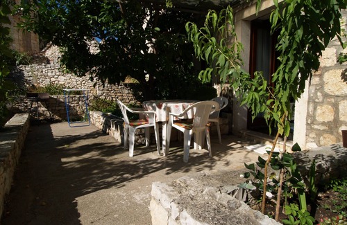 Sutivan Apartamento | Apartamento-estudio con una terraza Sutivan, Brac (AS-719-a)