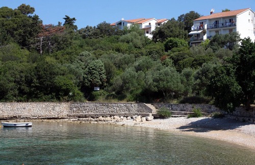 Suha Punta Apartamento | Apartamento-estudio con terraza y vista al mar Suha Punta, Rab (AS-5050-a)