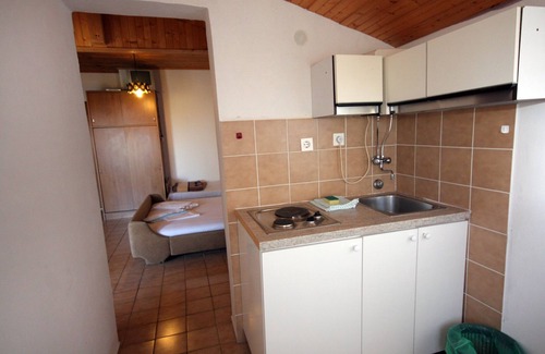Suha Punta Apartamento | Apartamento-estudio con terraza y vista al mar Suha Punta, Rab (AS-5050-b)