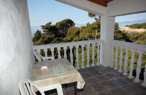 Suha Punta Apartamento | Apartamento-estudio con terraza y vista al mar Suha Punta, Rab (AS-5050-b)