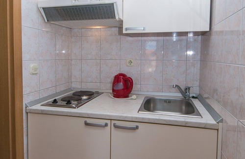 Brela Apartamento | Apartamento-estudio con terraza y vista al mar Brela, Makarska (AS-2752-a)