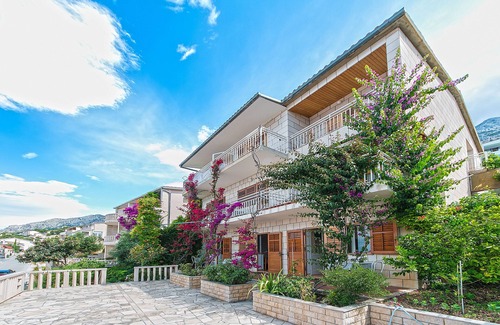 Brela Apartamento | Apartamento-estudio con terraza y vista al mar Brela, Makarska (AS-2752-a)