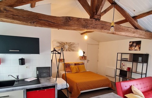 La Roche-sur-Yon Apartamento | El Domaine des Délices en Vendée, casa rural "Por el fuego"