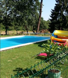 Saint-Avit-Senieur Apartamento | Studio for 2 people with pool