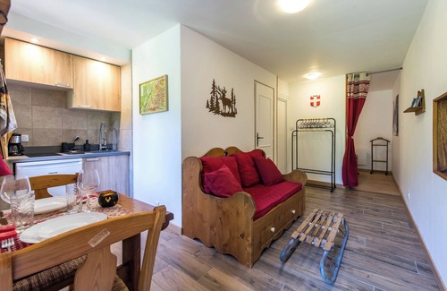 Coeur de Maurienne Arvan Apartamento | Studio for 2 people, perfect for mountain lovers!
