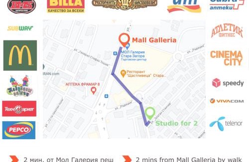 Stara Zagora Apartamento | Studio for 4 Guests Next to Mall & Free Street Parking