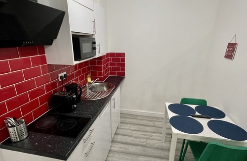 Stepney Green Apartamento | Estudio-Estándar-Baño Privado-Quad