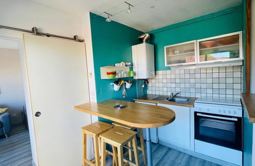Saint-Vincent-de-Tyrosse Apartamento | Studio Apartment 'Résidence Des Jardins' with Balcony