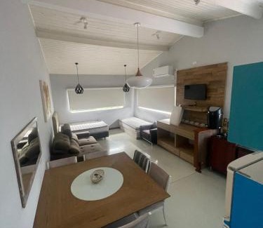 Barra da Lagoa Apartamento | Studio frente mar