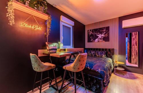 Drusenheim Apartamento | "STUDIO GOLD" Proche Gare - Netflix - Wifi - Cuisine