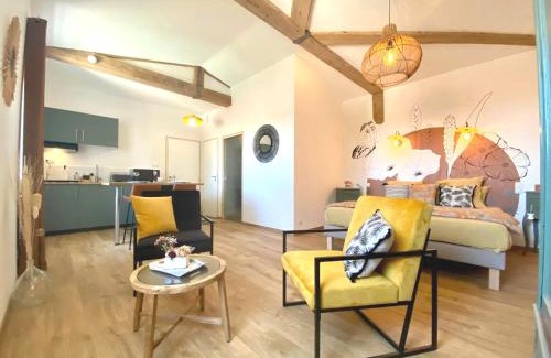 La Bernerie-en-Retz Apartamento | Studio Groseilles - Plage et commerces à proximité