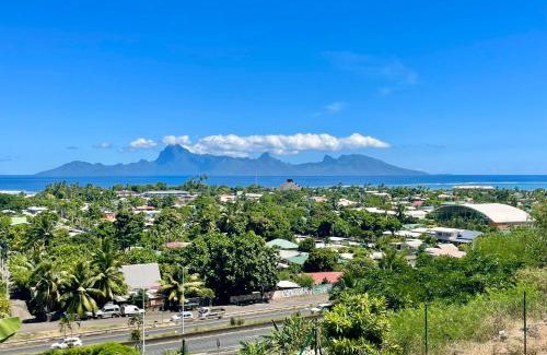 Punaauia Apartamento | Studio Heitea - Ocean view - pool - Wi-Fi