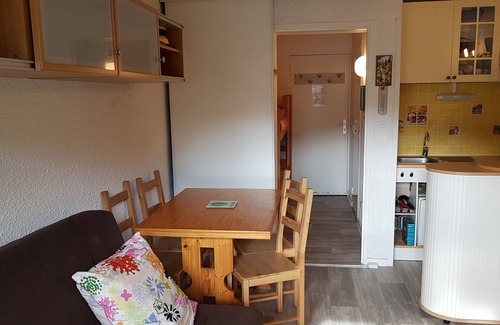 La Mongie Apartamento | Estudio en La Mongie, 5 personas todas las comodidades al pie de las pistas, estacionamiento cubierto