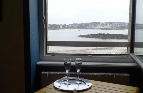 Plougasnou Apartamento | Studio in Plougasnou with Sea View and Beaches