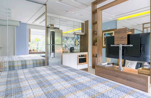 Vila Madalena Apartamento | Studio in Praça Madá with sauna, swimming pool and gym.