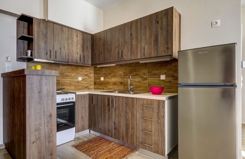 Ravdoucha Apartamento | Estudio en Ravdoucha con Balcón Vista Mar