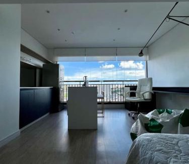 Bom Retiro Apartamento | Studio INCRÍVEL Vista Anhembi, Sambódromo,Allianz,Pro Magno, Center Norte, Pacaembu, Espaço Unimed e Canindé