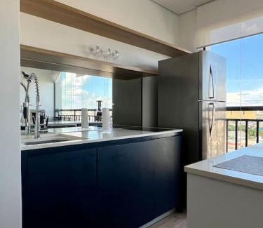 Bom Retiro Apartamento | Studio INCRÍVEL Vista Anhembi, Sambódromo,Allianz,Pro Magno, Center Norte, Pacaembu, Espaço Unimed e Canindé
