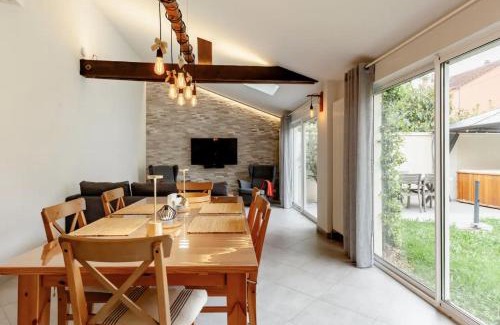 Sartrouville Apartamento | Studio indépendant avec Jacuzzi