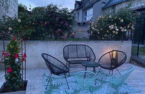 Huismes Apartamento | Studio Indre climatisé, La halte de Cuzé, aux abords de la Loire à vélo
