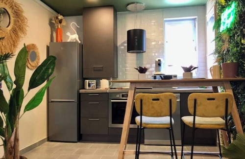 Brive-la-Gaillarde Apartamento | Studio Jungle Air-conditioned - Rated 3 stars