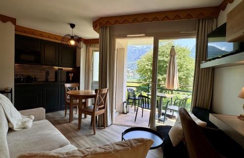 Duingt Apartamento | Studio La Baie des Voiles vue lac et montagne