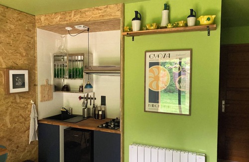 Sahorre Apartamento | Studio Le 4, un nid douillet dans un parc verdoyant au pied du Canigou