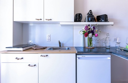 Le Fenouiller Apartamento | Estudio Apartamento 'Le De Château Trompette' con Wi-Fi