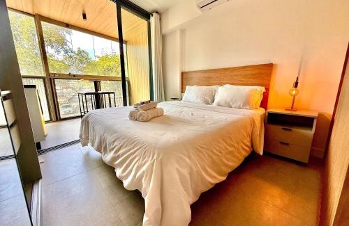 Leblon Apartamento | Studio Leblon - Vista Cristo, novo, piscina e gym