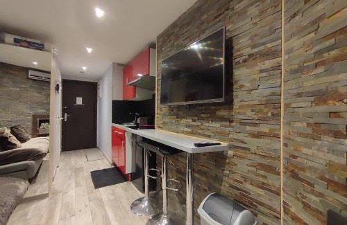 Mont-de-Lans Apartamento | Studio les 2 Alpes au Village 1800m-Commerces et télésiège à 50m-Retour ski au pied