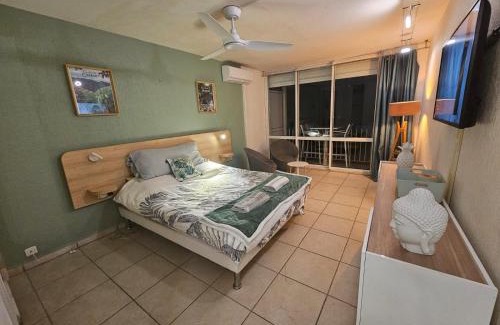 Pointe de la verdure Apartamento | Studio Les pieds dans l'eau Résidence Archipel et Savanne