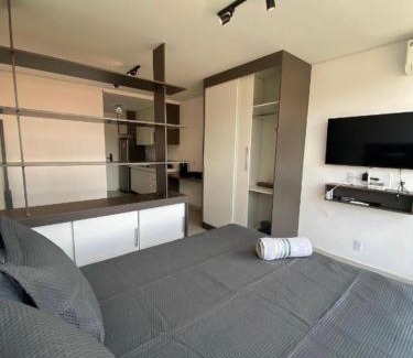 Sao Lourenco Apartamento | Studio lindo com piscina