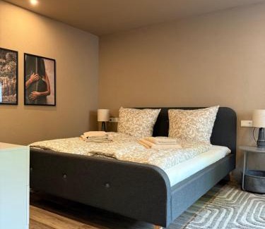 Herdorf Apartamento | Studio Liva Modernes Apartment mit kostenlosem Parkplatz