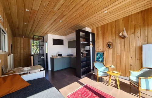 Saint-Brevin-l'Ocean Apartamento | Estudio acogedor a 50 m de la playa en Saint-Brevin-les-Pins con logia y entrada independiente